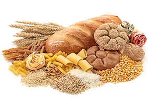 grains and bread